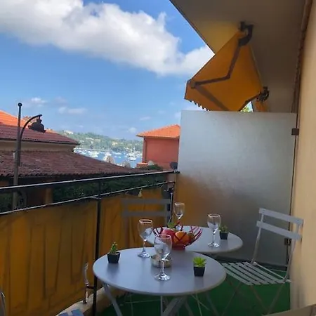 Villefranche Sur Mer, Bel Appartement, Vue Mer Exterior foto